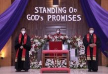 Penahbisan Bersama Tiga Pendeta: “Standing on God’s Promises”