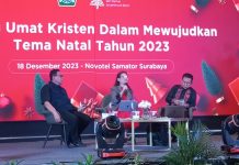Dialog Umat Kristen Dalam Mewujudkan Tema Natal 2023: Allah Memperdamaikan Diri-Nya Kepada Umat Manusia