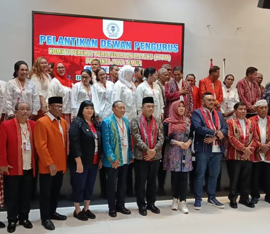 Pelantikan KPPM Jawa Timur: Mempererat Persaudaraan dan Kesatuan Orang Maluku