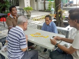 Turnamen Domino PKB perdana di GPIB Jemaat Maranatha