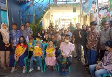 Baksos Idul Fitri di Kampung Gasing Surabaya: Berbagi Berkah di Hari Raya