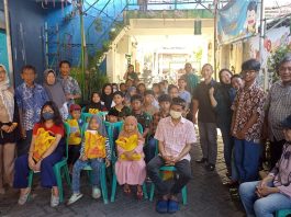 Baksos Idul Fitri di Kampung Gasing Surabaya: Berbagi Berkah di Hari Raya