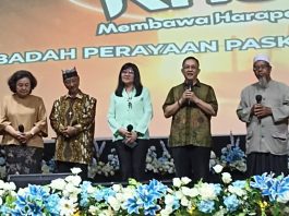 Paskah Lintas Iman dan Budaya: Komunitas Prasejahtera Rayakan Kebangkitan di GBT Kristus Pengasih