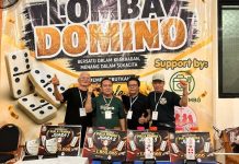 GPIB Bukit Sion Rayakan HUT ke-44 Lewat Turnamen Domino Se-Regio 1 Jawa Timur